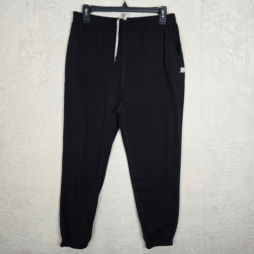 Vuori Womens Boyfriend Sweatpant Black Heather Joggers VW457 Size M